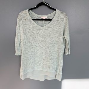 Kenar 3/4 Sleeve Top Mint Green Size Small